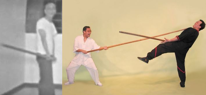 Wing Tsun Kung Fu Warszawa - Forma Długiego Kija Look Dim Poon Kwun w wykonaniu Si-Jo Leung Tinga oraz Si-Jo Yip Mana