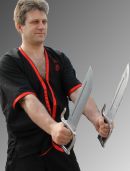 Sifu Marcin Błaszak nauczający przekazu wg mistrza Leung Tinga